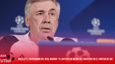 Ancelotti, entrenador del real madrid: "El Bayern fue mejor que nosotros en el partido de ida"